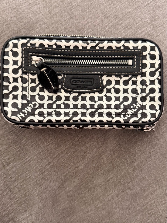Coach Handbags - Coach Black & White Jewelry Box